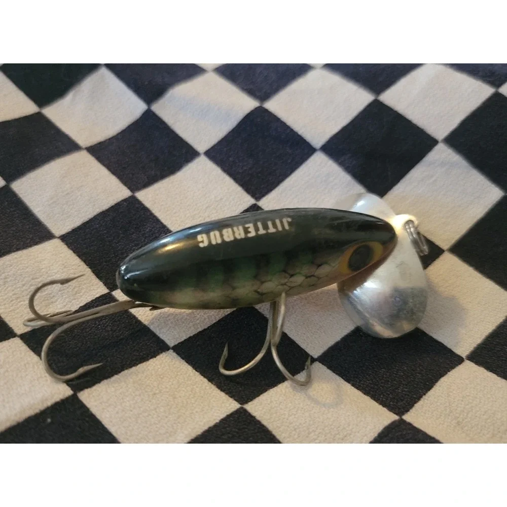 Vintage Fred Arbogast Jitterbug‎ TOP Lettered 